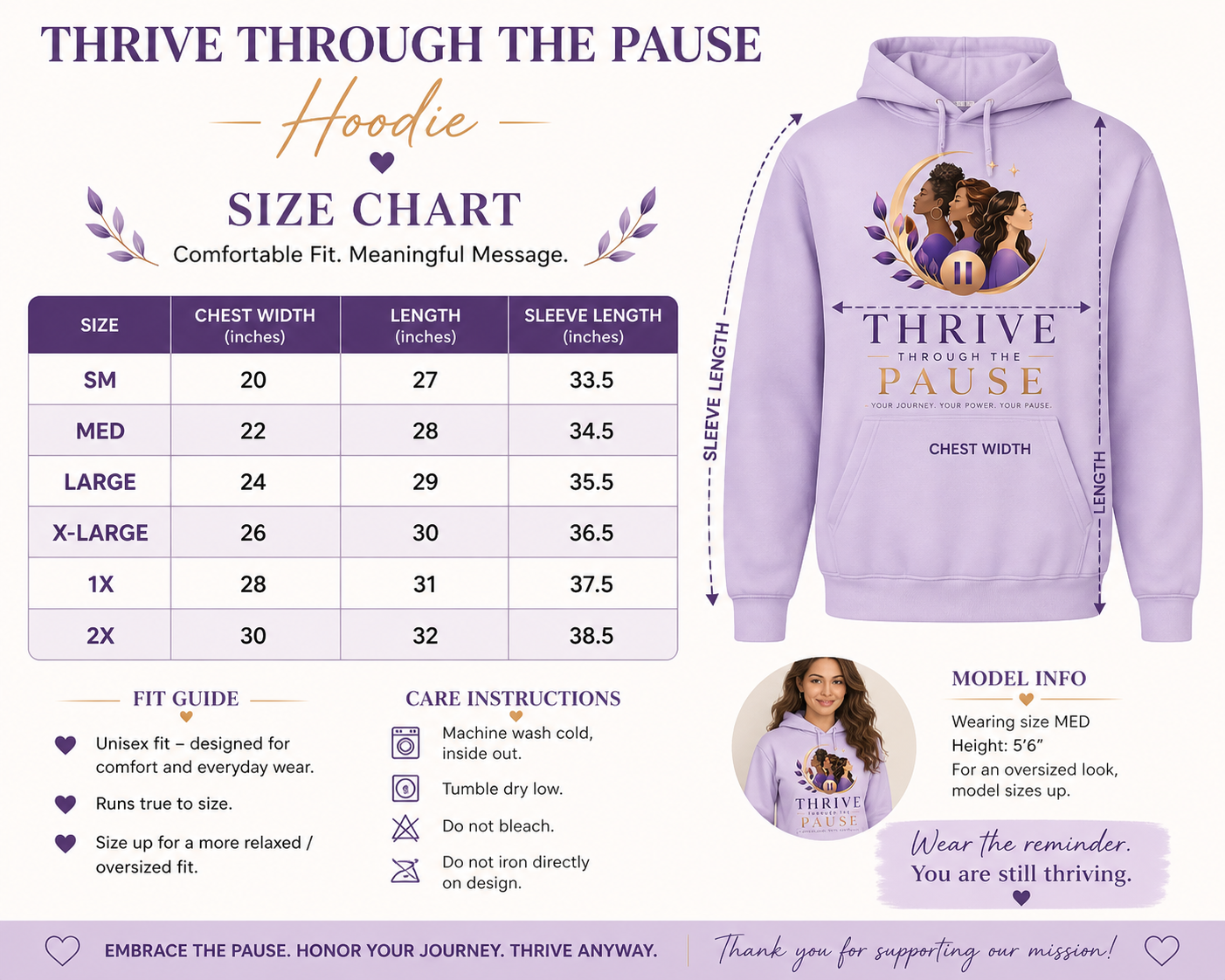 Thrive Through the Pause (Hoodie)