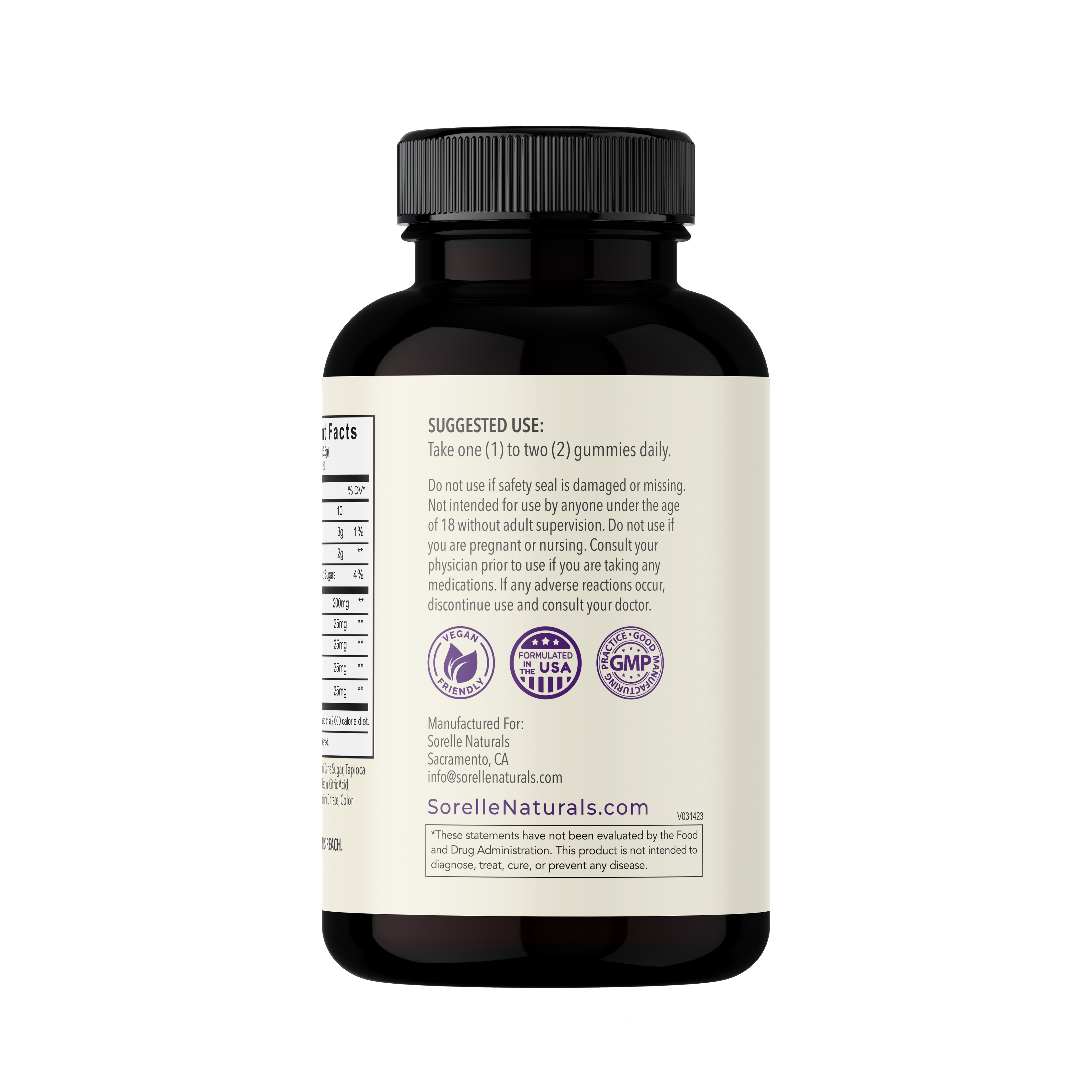 Sorelle Naturals - RELAX Gummy